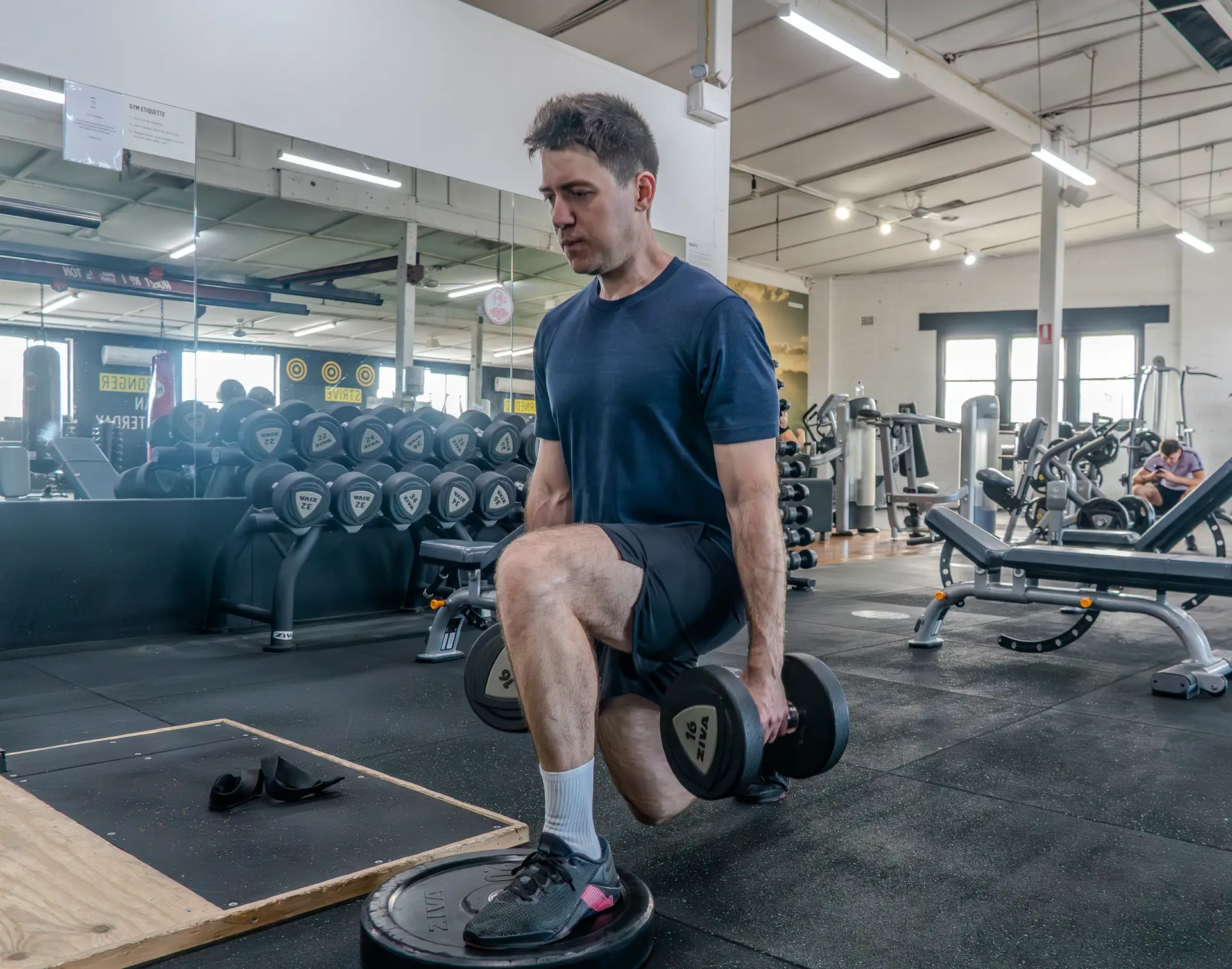 Daniel training at Catalyst Training Co gym
