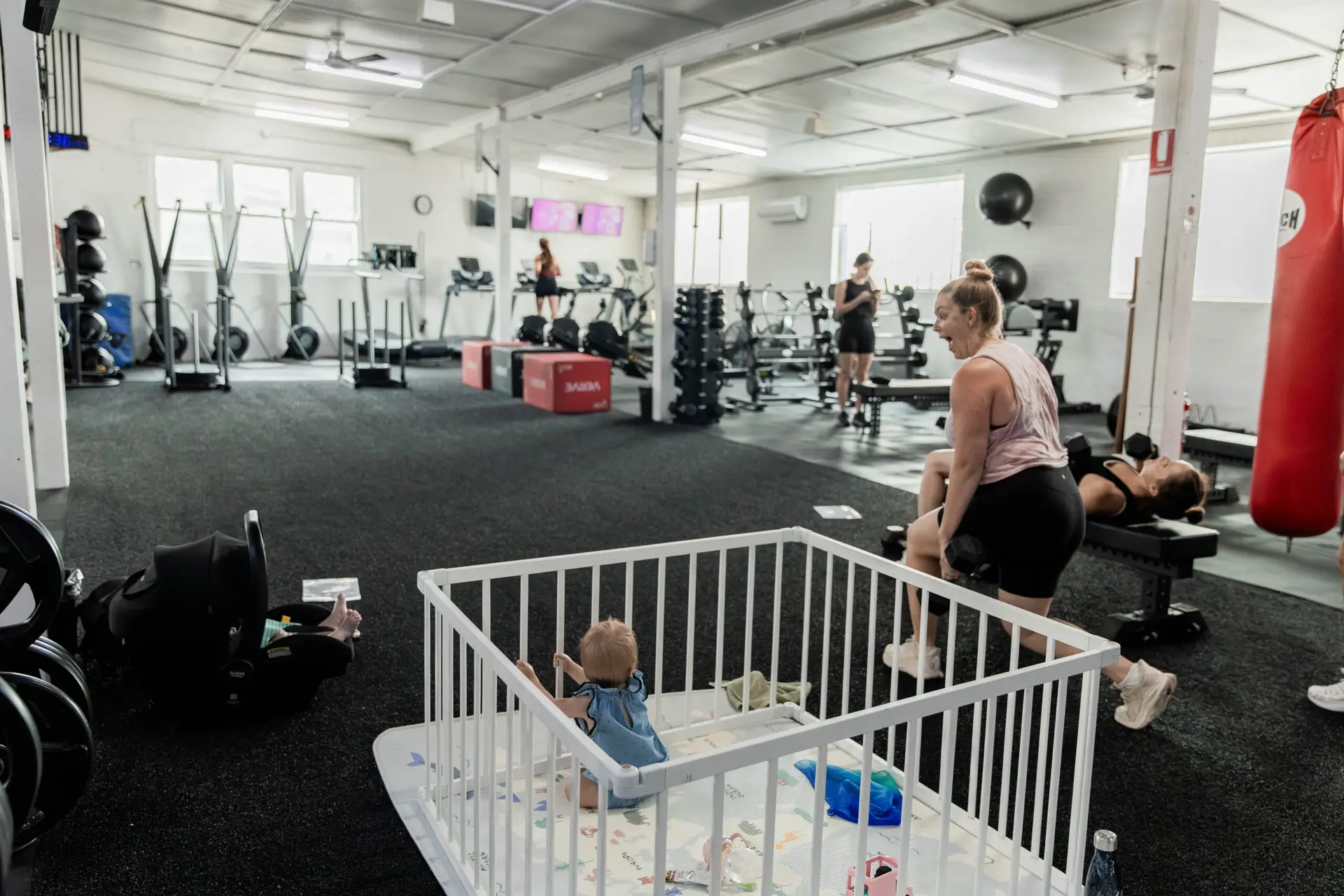 Pre and post natal training at Catalyst