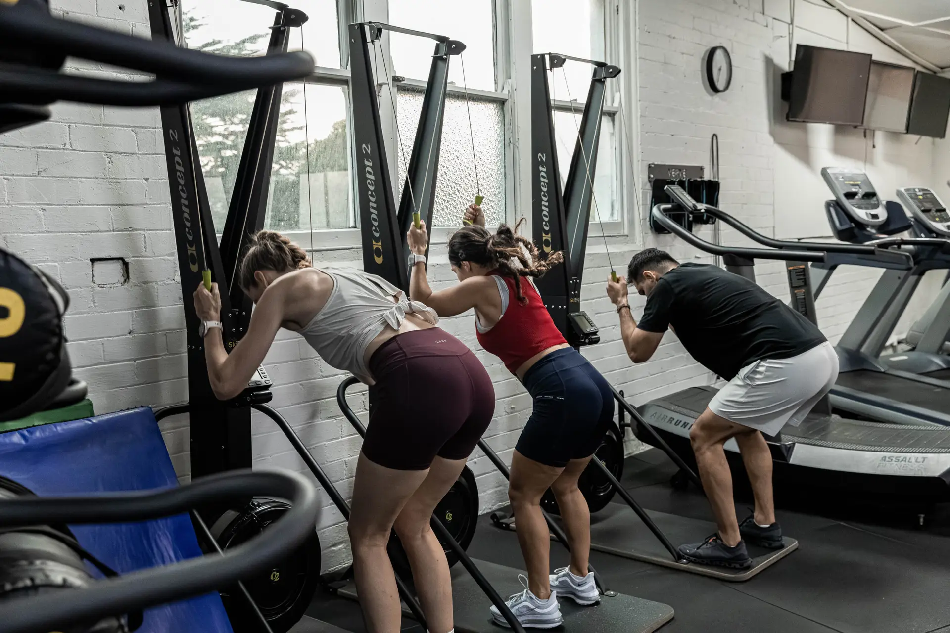 Coach reviewing programming with a Catalyst membership member at our Randwick gym