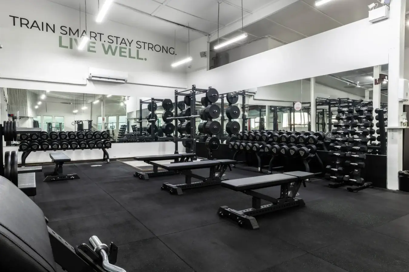 The training floor at Catalyst Training Co Randwick